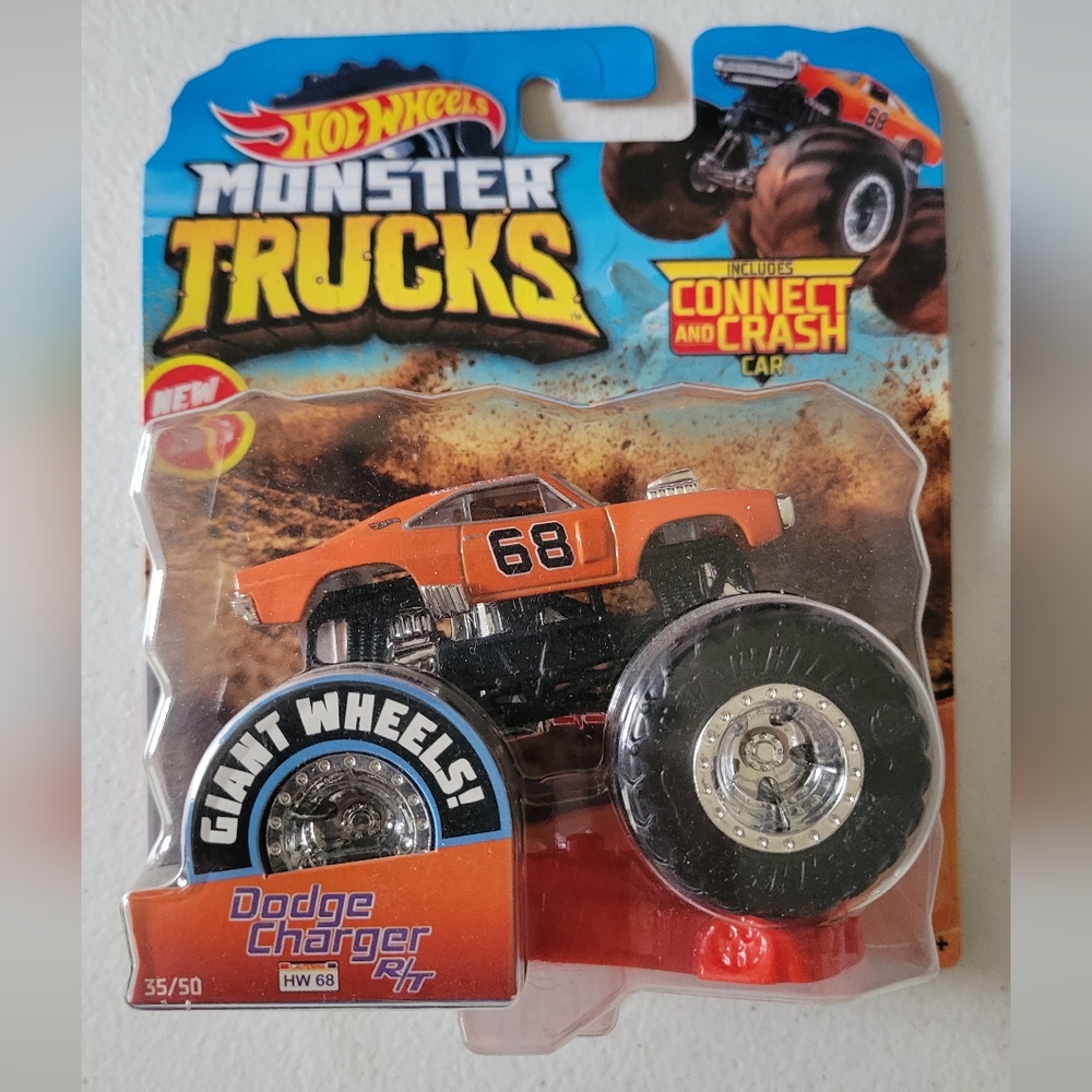 NIP HotWheels Monster Truck Dodge Charger